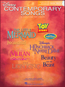 Disney Contemporary Songs - High Voice & Piano w/CD