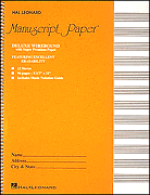 Hal Leonard Manuscript Paper 12 Stave
