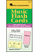 Hal Leonard Music Flash Cards Set B Green