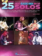 25 Great Classic Rock Guitar Solos w/CD