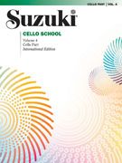 Suzuki Cello School Vol 4 International Edition