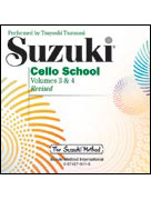 Suzuki Cello Bk 3-4 CD