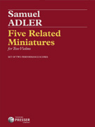 Adler Five Related Miniatures - Violin Duet