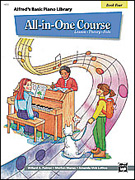 Alfred's Basic All-In-One Piano Course Book 4