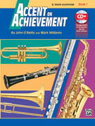 Accent on Achievement Bk 1 - Tenor Saxophone w/CD