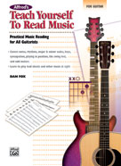 Alfred's Teach Yourself to Read Music Guitar