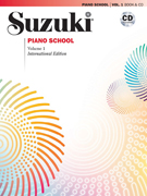 Suzuki Piano School Vol 1 International Edition w/CD