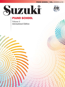 Suzuki Piano School Vol 3 International Edition w/CD