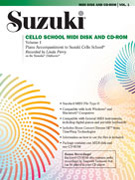 Suzuki Cello School Vol 1 Piano Accompaniment MIDI Disk & CD