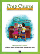 Alfred's Basic Piano Prep Course - Theory Bk C