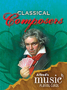 Alfred's Music Playing Cards - Classical Composers 52 Card Deck