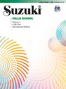 Suzuki Cello School Vol 4 International Edition w/CD