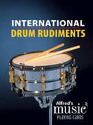 Alfred's Music Playing Cards - International Drum Rudiments 52 Card Deck
