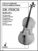 De Fesch Sonata in D min - Cello & Piano