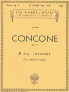 Concone 50 Lessons Op 9 Medium Voice