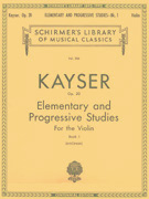 Kayser 36 Elementary & Progressive Studies Op 20 Bk 1