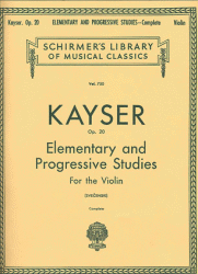 Kayser 36 Elementary & Progressive Studies Op 20 Complete