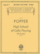 Popper High School of Cello Playing (40 Etudes) Op. 73