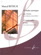 Bitsch 12 Canonic Studies for 2 Oboes