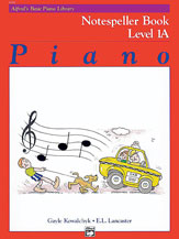 Alfred's Basic Piano Library - Notespeller Bk 1A