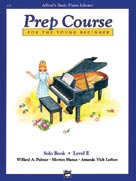 Alfred's Basic Piano Prep Course - Solo Bk E