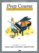 Alfred's Basic Piano Prep Course - Solo Bk F