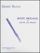 Bloch Suite Modale (1956) - Flute & Piano