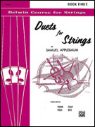 Belwin Duets for Strings Bk 3 - Cello