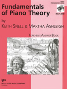 KJOS Fundamentals of Piano Theory - Primer Answers