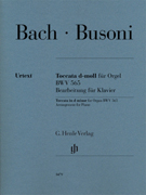 Bach Busoni Tocatta in D min BWV 565 for Organ - Arranged for Piano