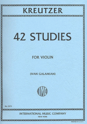 Kreutzer 42 Studies - Violin