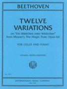 Beethoven Twelve Variations on Ein Madchen oder Weibchen - Cello & Piano
