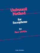 Deville Universal Method for Saxophone - Spiral Bound