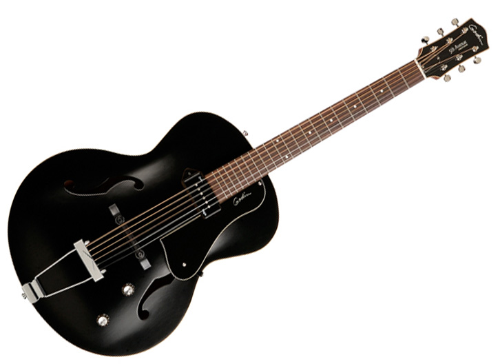 Godin 5th Avenue Kingpin P90 Archtop Guitar - Black