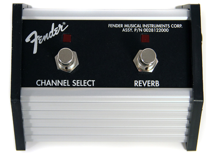 Fender 2-Button Channel/Reverb Amplifier Footswitch