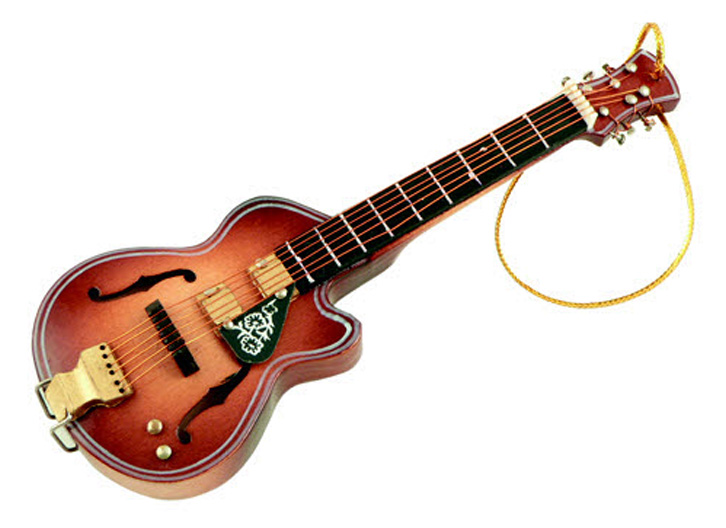 AIM Gifts 39109 Arch-Top Acoustic Guitar Ornament