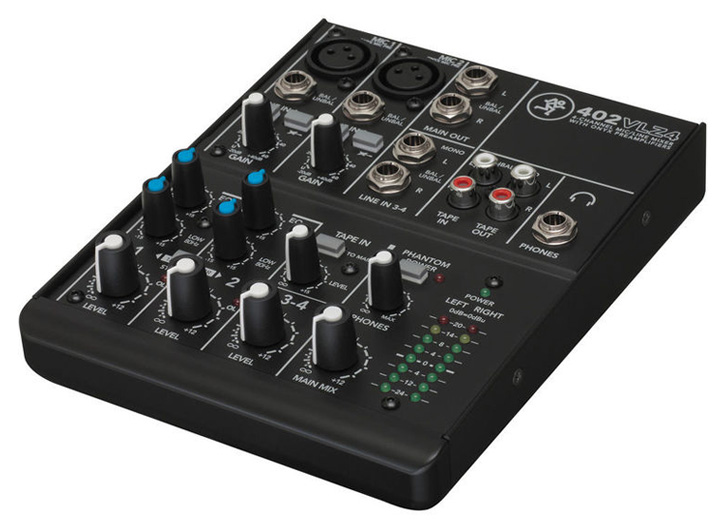 Mackie 402VLZ4 Ultra Compact 4-Channel Mixer
