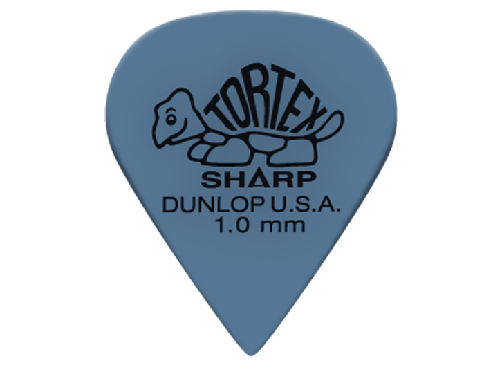 Dunlop 412 Tortex Sharp Pick - 1.0mm