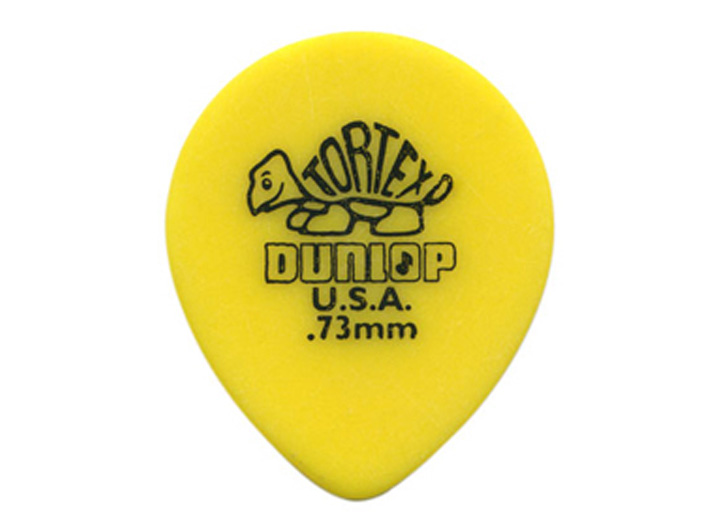 Dunlop 413 Tortex Teardrop Pick - .73mm