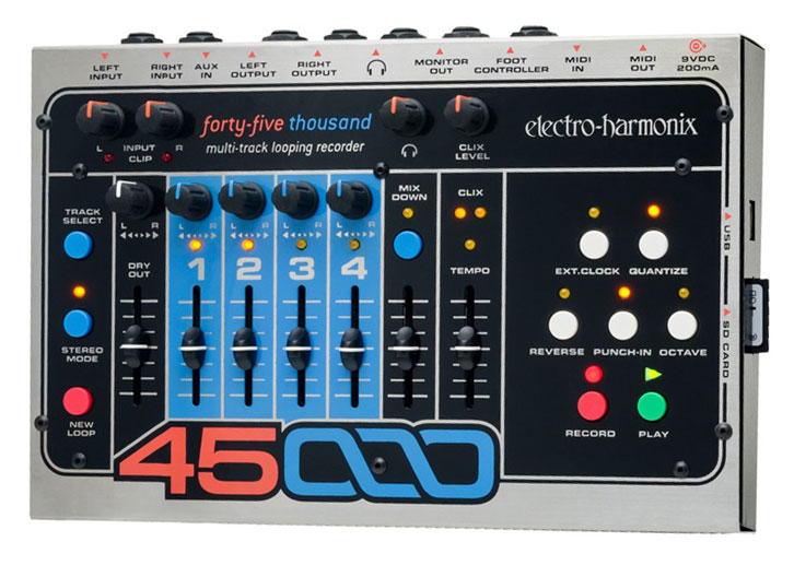 Electro Harmonix 45000 Multitrack Looper Pedal