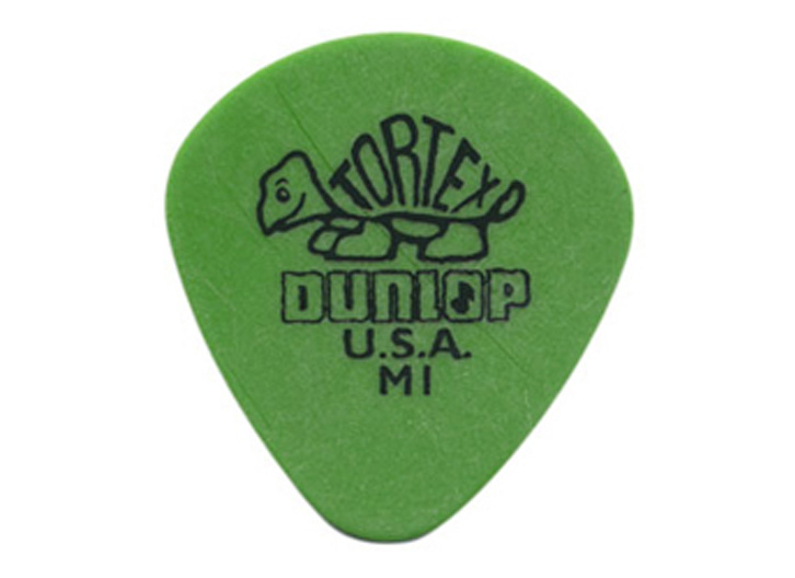 Dunlop 472 Tortex Rounded Jazz Pick - .88mm Green