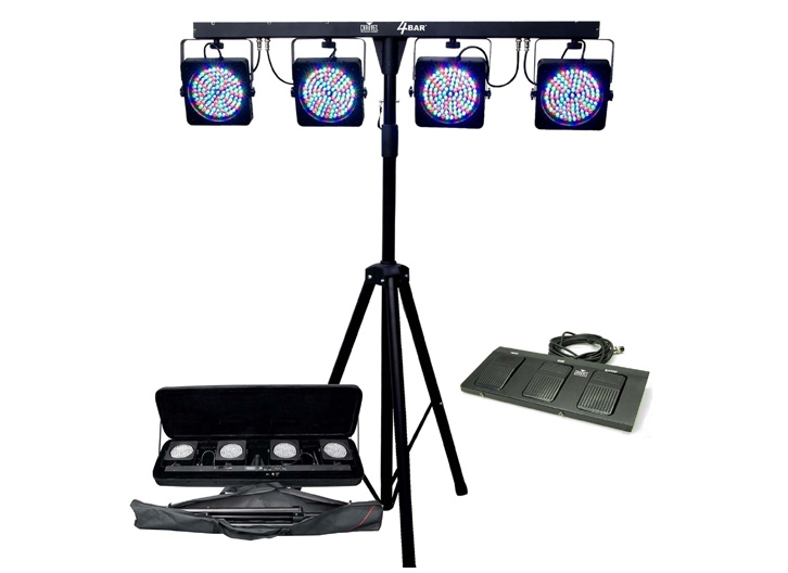 Chauvet DJ 4-BAR USB Lighting System with Footswitch