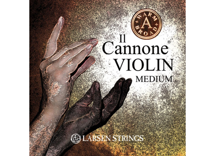 Larsen Il Cannone 4/4 Violin String Set - Warm&Broad A, Medium