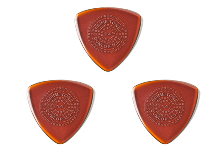 Dunlop Primetone Triangular Sculpted Guitar Pick with Grip -1.4mm
