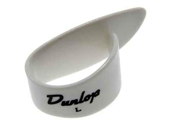 Dunlop 9013 Left-Hand Thumb Pick - White Large