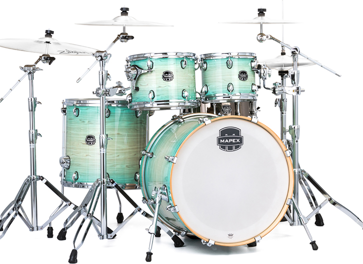 Mapex Armory Rock 5-Piece Drum Set with Hardware - Ultra Marine Pearl