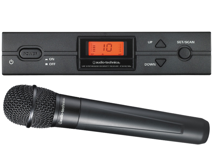 Audio-Technica ATW-2120bI Wireless Handheld Microphone System