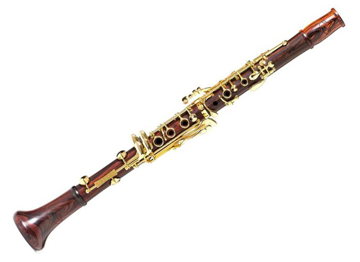Backun Protege Intermediate Grenadilla Wood Clarinet - Gold Plated Keys