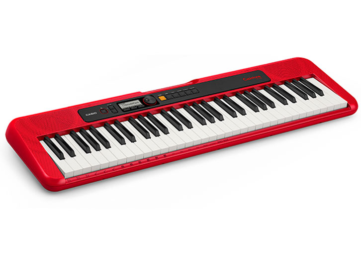 Casio CT-S200 61 Key Portable Keyboard - Red