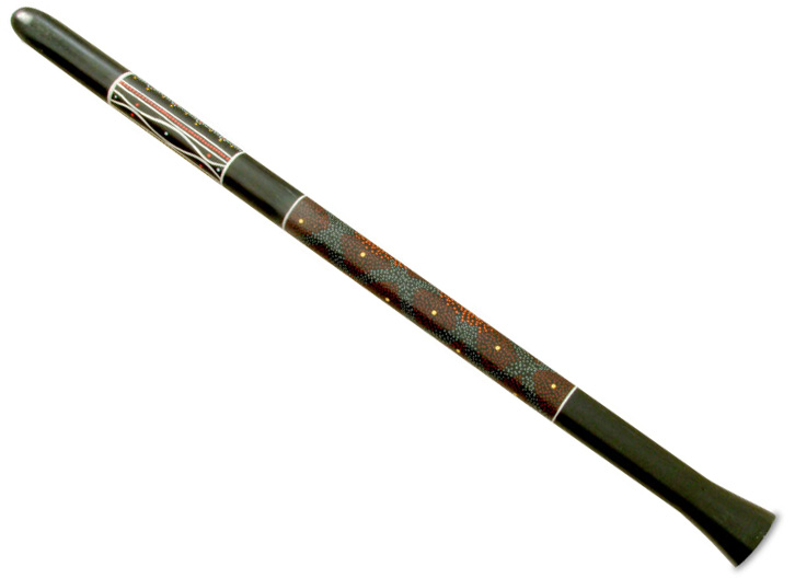 Toca Duro-Series 51" Didgeridoo with Aboriginal-Style Artwork